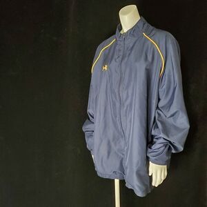 Under Armour Blue & Yellow Loose Jacket (XL)